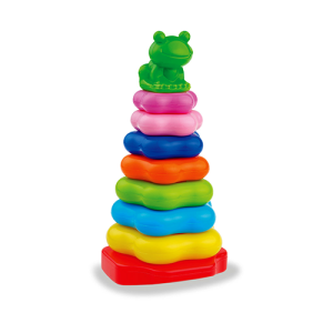 Playful frog intelligence ring toy