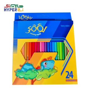 مداد رنگی 24 رنگ لوکی