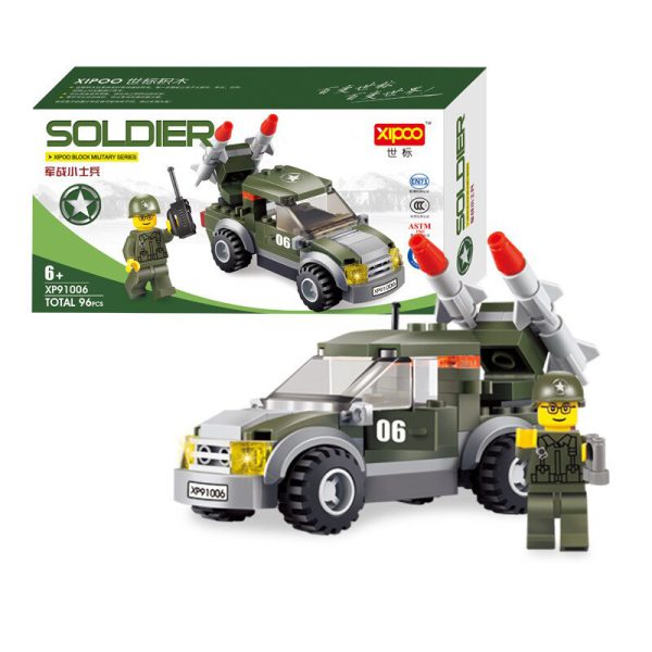 Green military machine 96 pieces