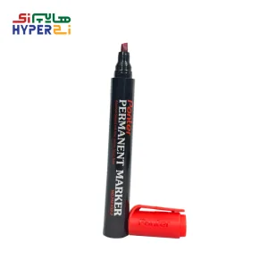 Non whiteboard marker flat tip red